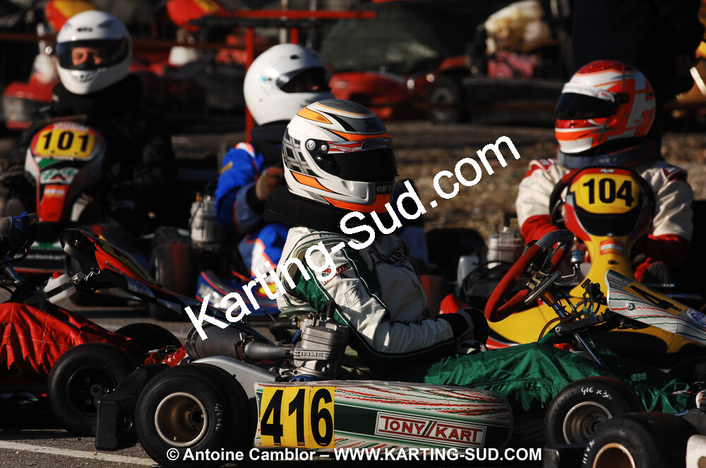 07/03/2010 : 1ère manche du Championnat du Sud 2010 à Lavelanet (photos Antoine Camblor) 2010 — karting