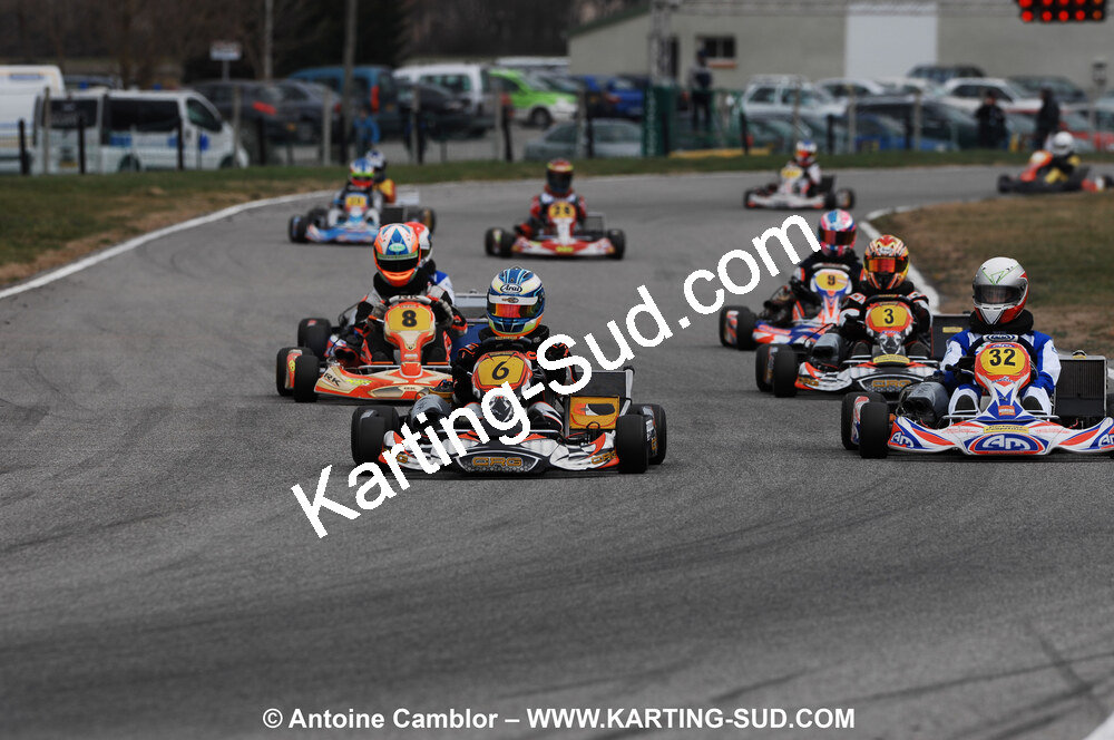 07/03/2010 : 1ère manche du Championnat du Sud 2010 à Lavelanet (photos Antoine Camblor) 2010 — karting