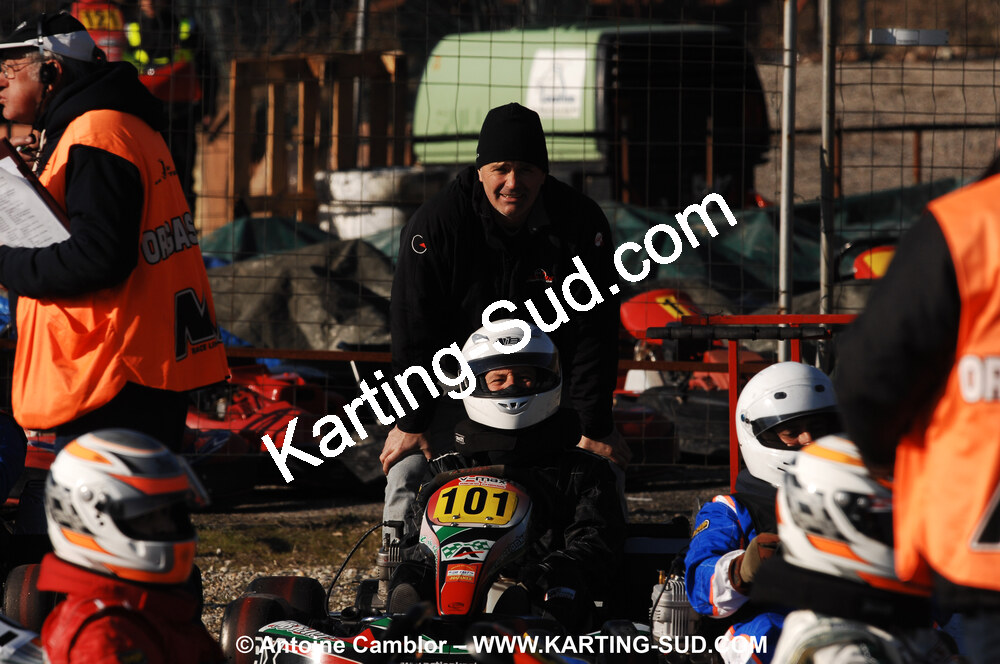 07/03/2010 : 1ère manche du Championnat du Sud 2010 à Lavelanet (photos Antoine Camblor) 2010 — karting