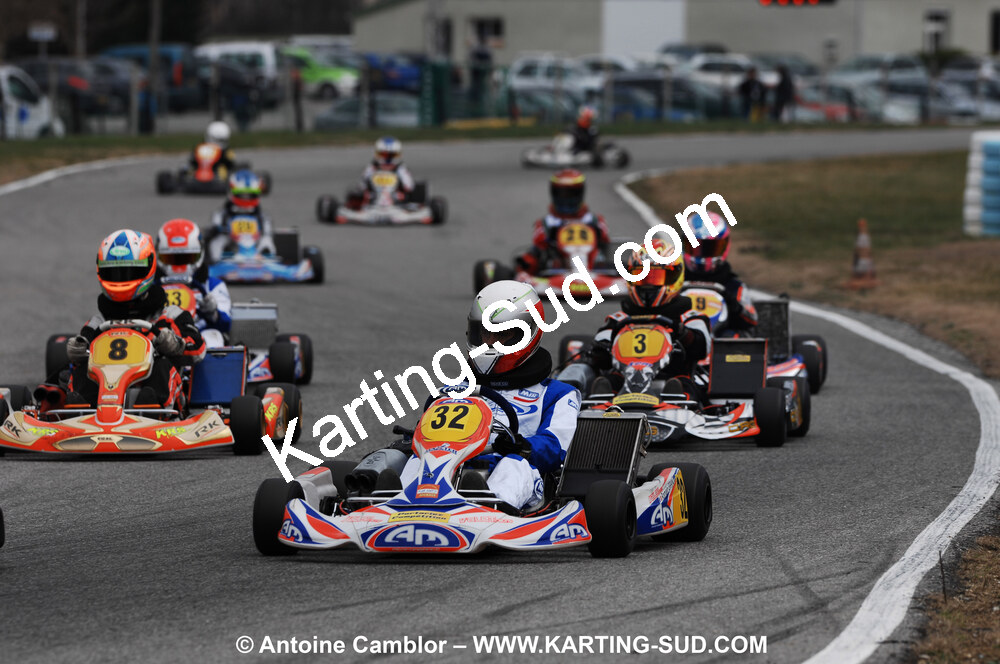 07/03/2010 : 1ère manche du Championnat du Sud 2010 à Lavelanet (photos Antoine Camblor) 2010 — karting