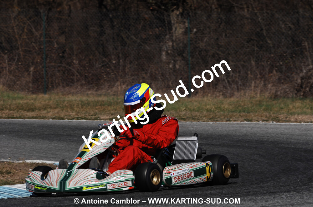 07/03/2010 : 1ère manche du Championnat du Sud 2010 à Lavelanet (photos Antoine Camblor) 2010 — karting