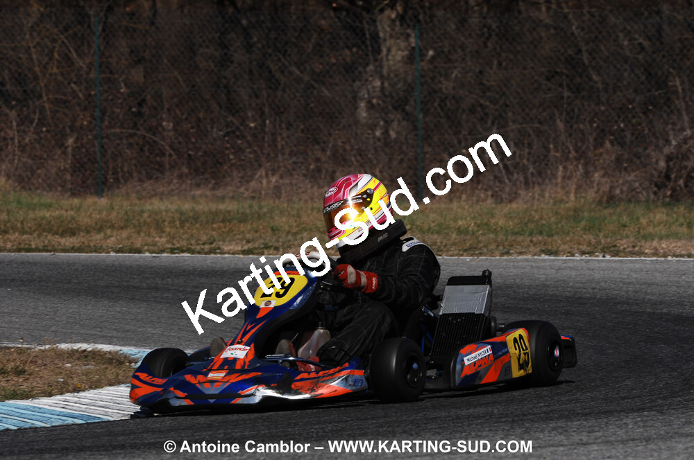 07/03/2010 : 1ère manche du Championnat du Sud 2010 à Lavelanet (photos Antoine Camblor) 2010 — karting