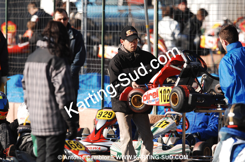 07/03/2010 : 1ère manche du Championnat du Sud 2010 à Lavelanet (photos Antoine Camblor) 2010 — karting