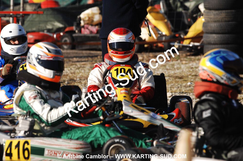 07/03/2010 : 1ère manche du Championnat du Sud 2010 à Lavelanet (photos Antoine Camblor) 2010 — karting