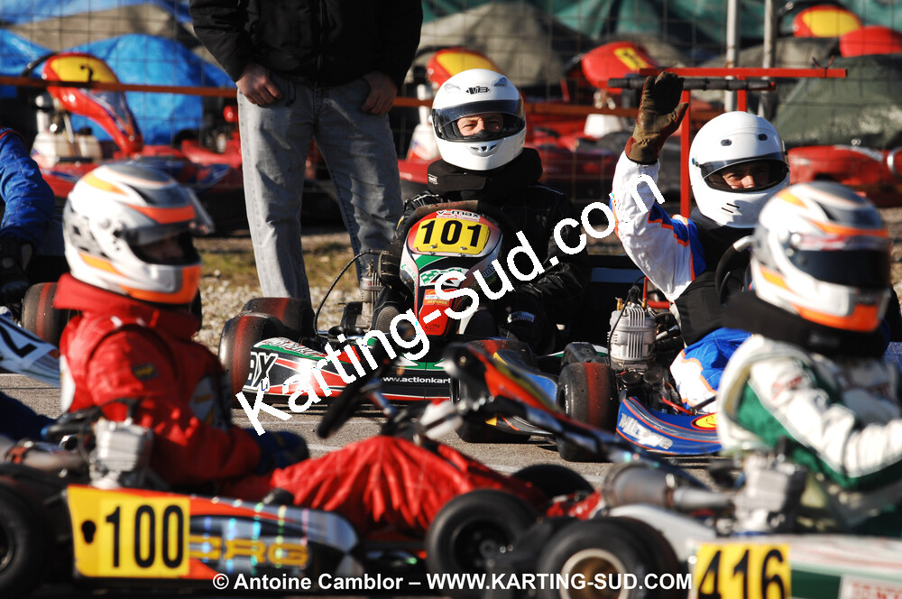 07/03/2010 : 1ère manche du Championnat du Sud 2010 à Lavelanet (photos Antoine Camblor) 2010 — karting