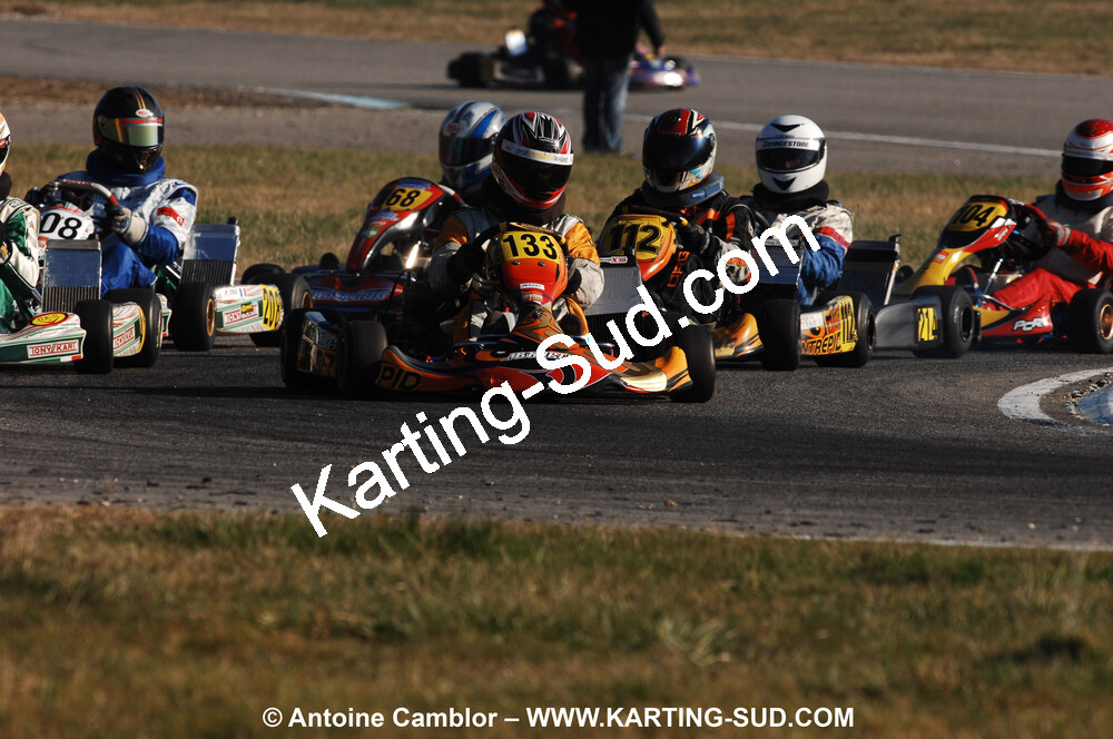 07/03/2010 : 1ère manche du Championnat du Sud 2010 à Lavelanet (photos Antoine Camblor) 2010 — karting