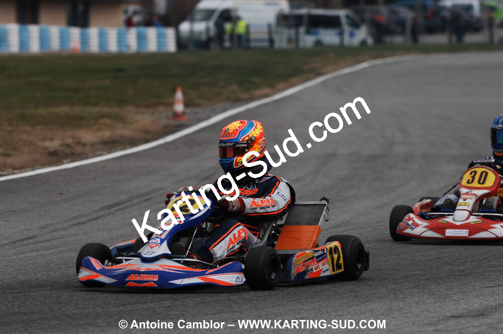 07/03/2010 : 1ère manche du Championnat du Sud 2010 à Lavelanet (photos Antoine Camblor) 2010 — karting