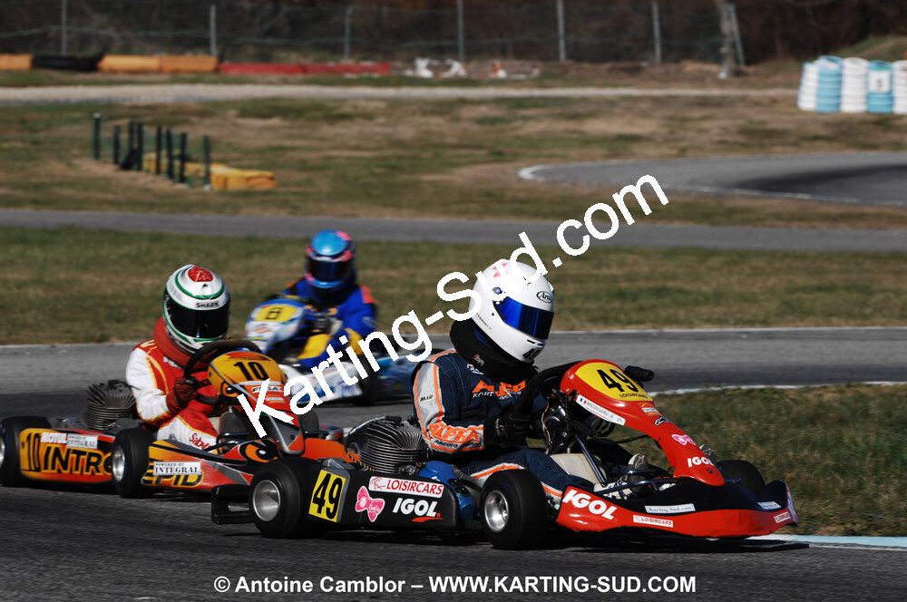 07/03/2010 : 1ère manche du Championnat du Sud 2010 à Lavelanet (photos Antoine Camblor) 2010 — karting