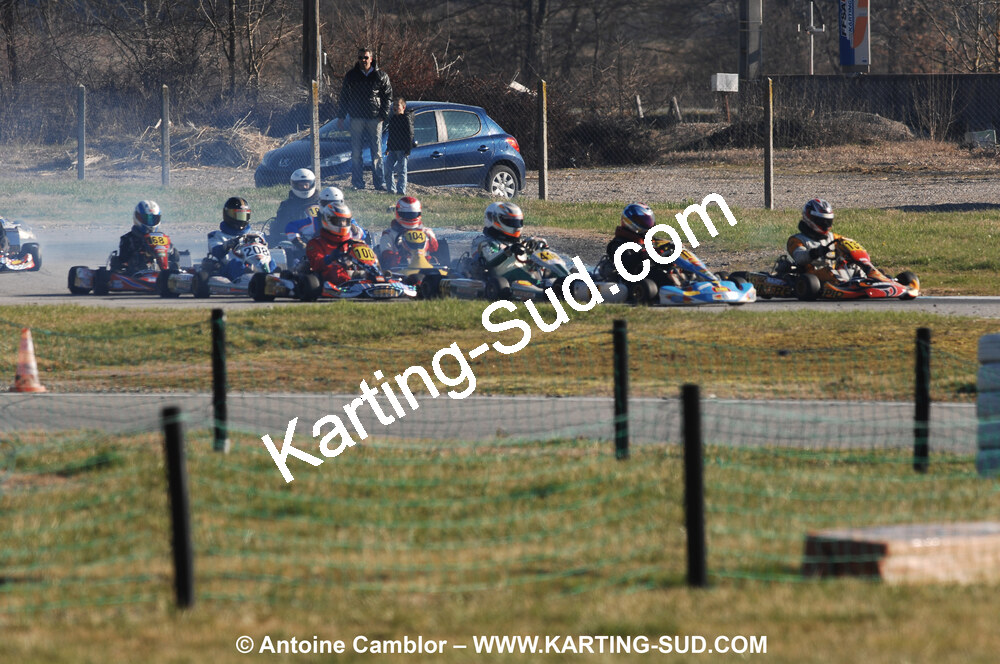 07/03/2010 : 1ère manche du Championnat du Sud 2010 à Lavelanet (photos Antoine Camblor) 2010 — karting