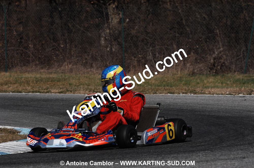07/03/2010 : 1ère manche du Championnat du Sud 2010 à Lavelanet (photos Antoine Camblor) 2010 — karting
