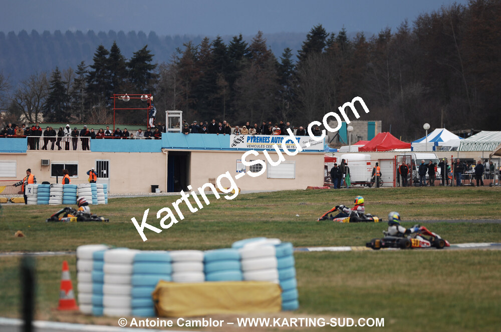 07/03/2010 : 1ère manche du Championnat du Sud 2010 à Lavelanet (photos Antoine Camblor) 2010 — karting