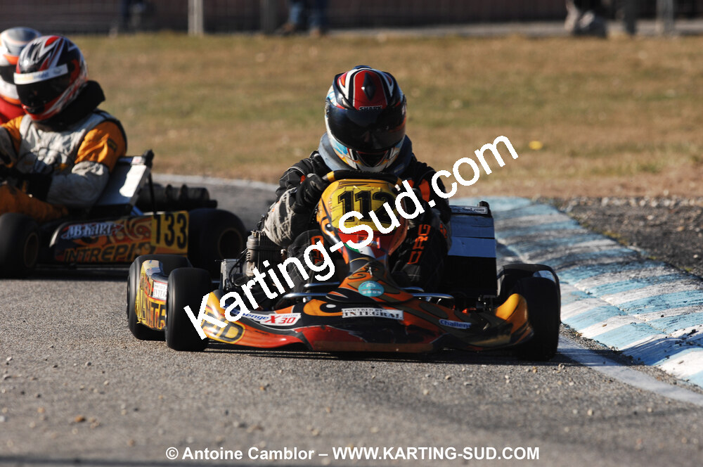 07/03/2010 : 1ère manche du Championnat du Sud 2010 à Lavelanet (photos Antoine Camblor) 2010 — karting