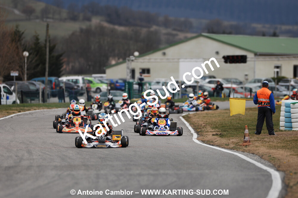07/03/2010 : 1ère manche du Championnat du Sud 2010 à Lavelanet (photos Antoine Camblor) 2010 — karting