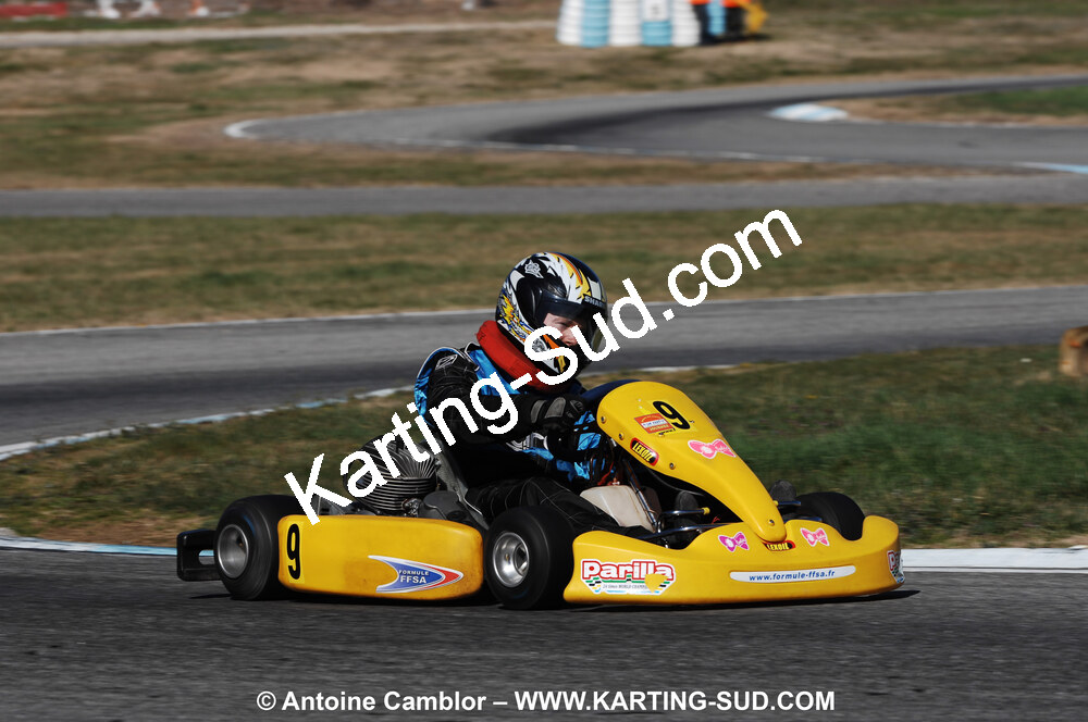 07/03/2010 : 1ère manche du Championnat du Sud 2010 à Lavelanet (photos Antoine Camblor) 2010 — karting