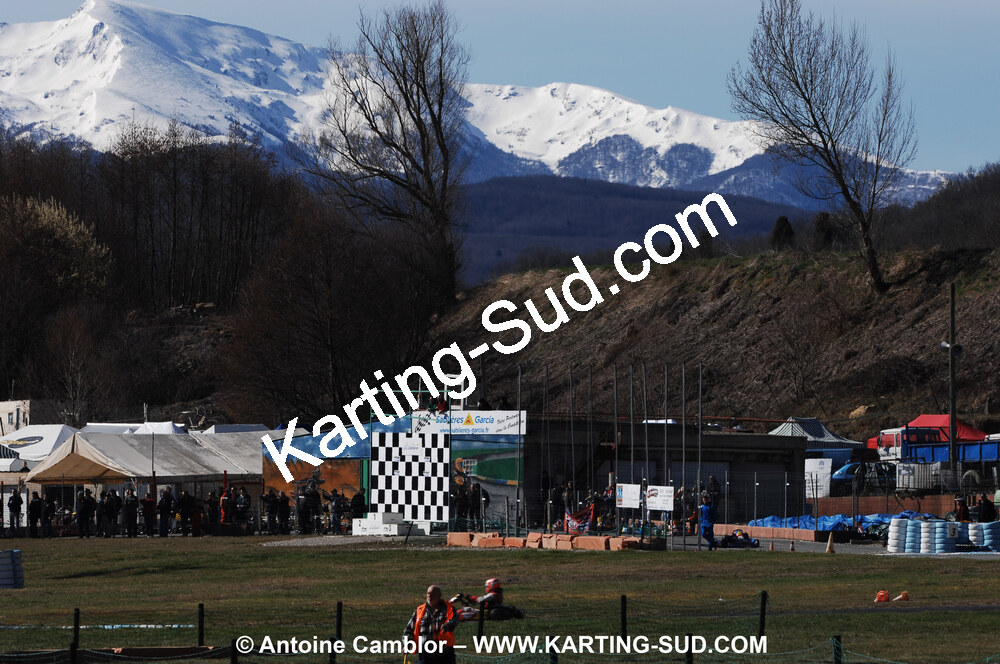 07/03/2010 : 1ère manche du Championnat du Sud 2010 à Lavelanet (photos Antoine Camblor) 2010 — karting
