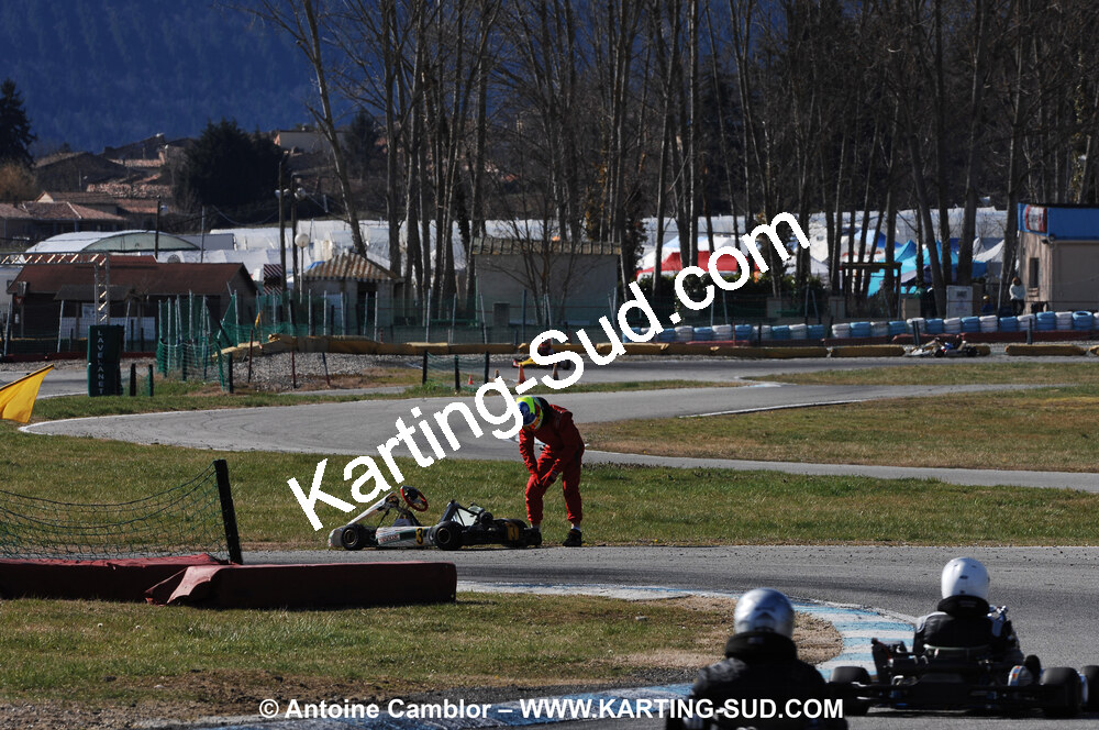 07/03/2010 : 1ère manche du Championnat du Sud 2010 à Lavelanet (photos Antoine Camblor) 2010 — karting