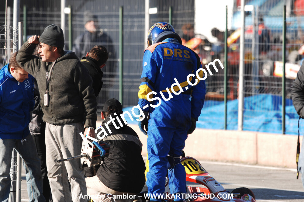 07/03/2010 : 1ère manche du Championnat du Sud 2010 à Lavelanet (photos Antoine Camblor) 2010 — karting