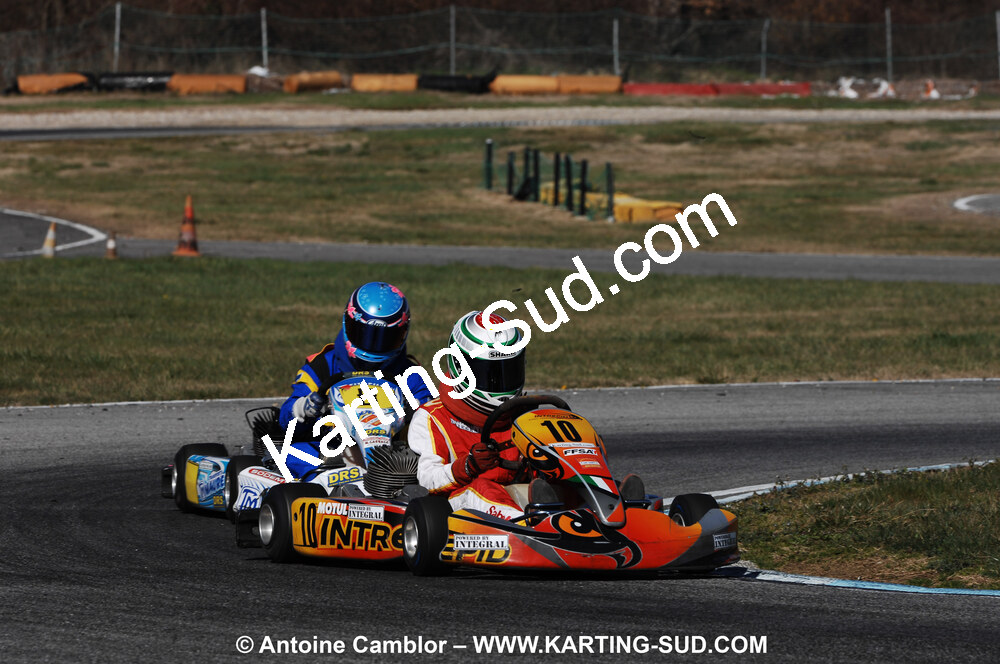 07/03/2010 : 1ère manche du Championnat du Sud 2010 à Lavelanet (photos Antoine Camblor) 2010 — karting