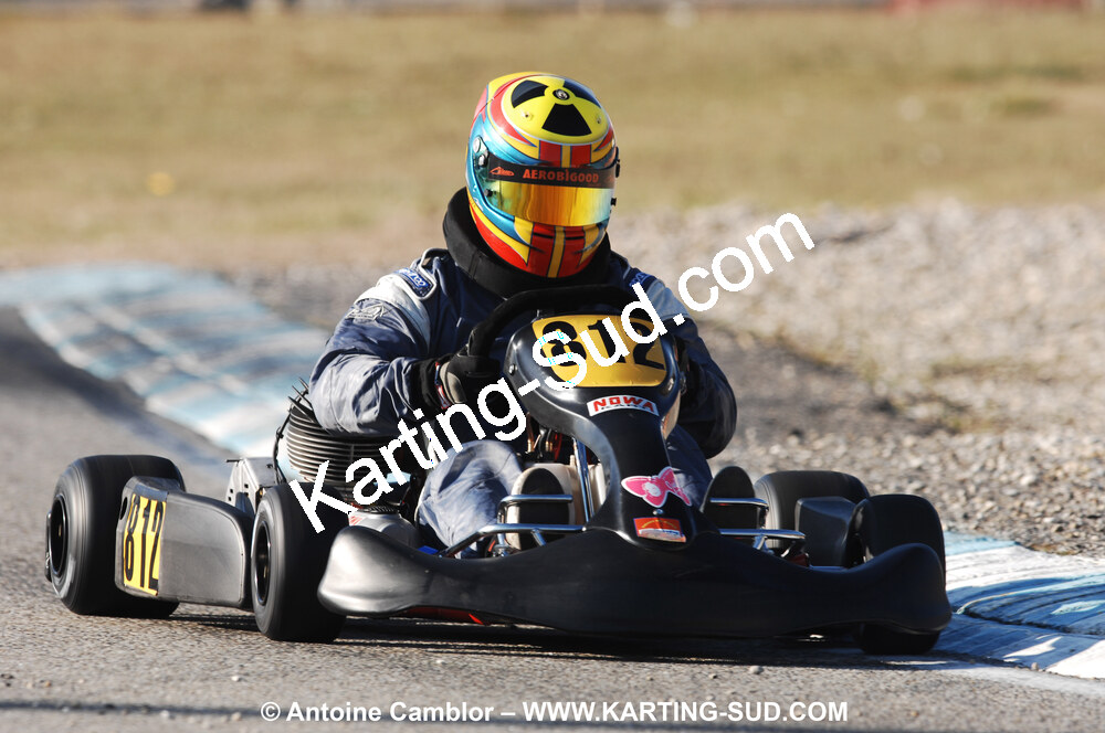 07/03/2010 : 1ère manche du Championnat du Sud 2010 à Lavelanet (photos Antoine Camblor) 2010 — karting