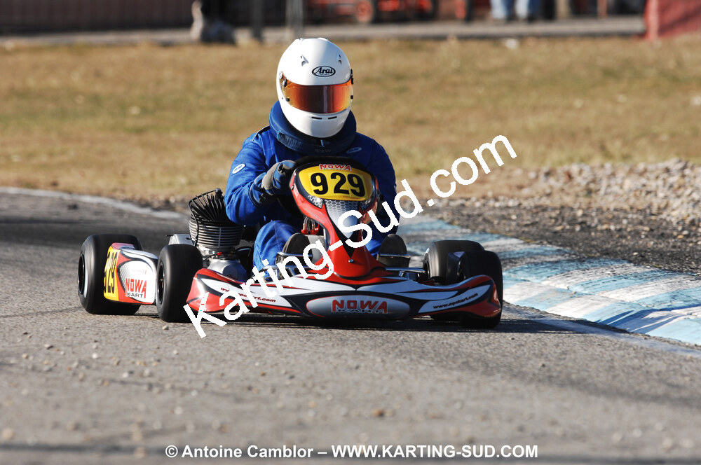07/03/2010 : 1ère manche du Championnat du Sud 2010 à Lavelanet (photos Antoine Camblor) 2010 — karting