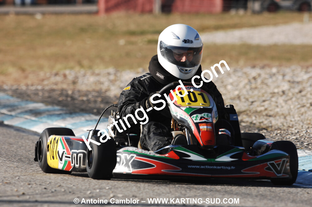 07/03/2010 : 1ère manche du Championnat du Sud 2010 à Lavelanet (photos Antoine Camblor) 2010 — karting