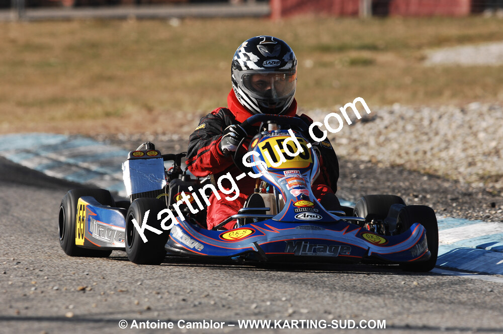 07/03/2010 : 1ère manche du Championnat du Sud 2010 à Lavelanet (photos Antoine Camblor) 2010 — karting