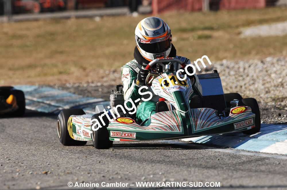 07/03/2010 : 1ère manche du Championnat du Sud 2010 à Lavelanet (photos Antoine Camblor) 2010 — karting