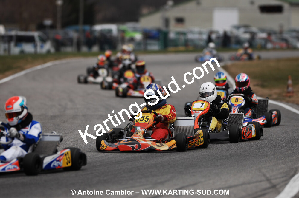07/03/2010 : 1ère manche du Championnat du Sud 2010 à Lavelanet (photos Antoine Camblor) 2010 — karting