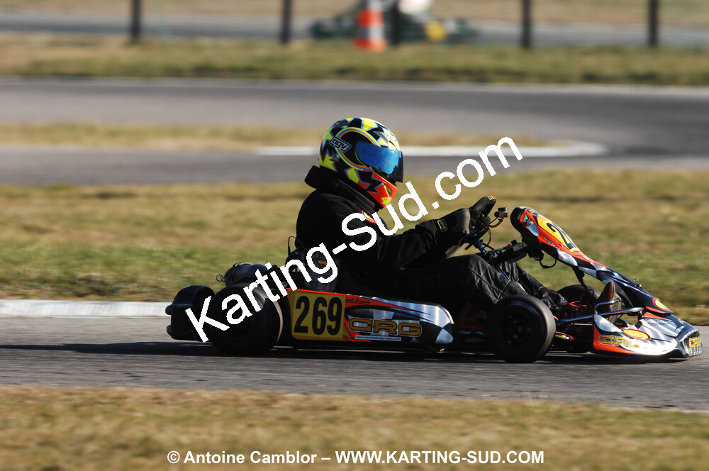 07/03/2010 : 1ère manche du Championnat du Sud 2010 à Lavelanet (photos Antoine Camblor) 2010 — karting