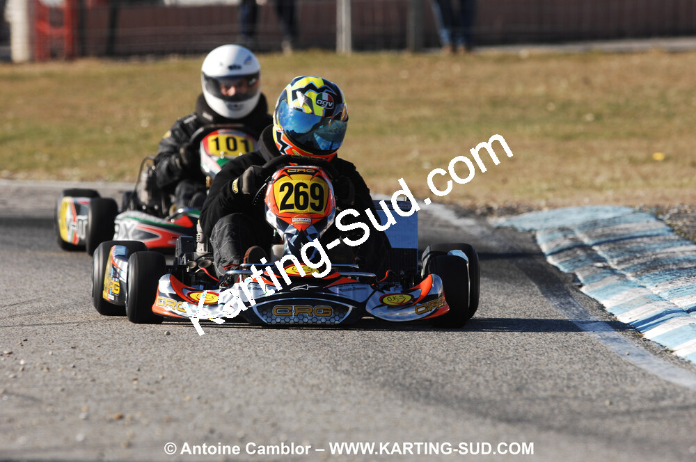 07/03/2010 : 1ère manche du Championnat du Sud 2010 à Lavelanet (photos Antoine Camblor) 2010 — karting