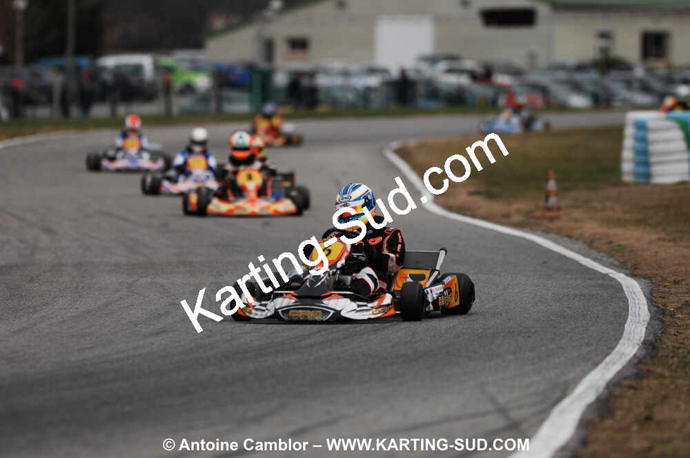 07/03/2010 : 1ère manche du Championnat du Sud 2010 à Lavelanet (photos Antoine Camblor) 2010 — karting