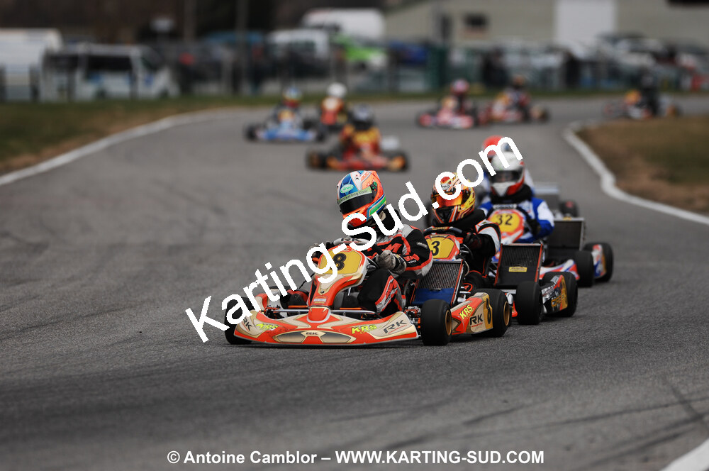 07/03/2010 : 1ère manche du Championnat du Sud 2010 à Lavelanet (photos Antoine Camblor) 2010 — karting