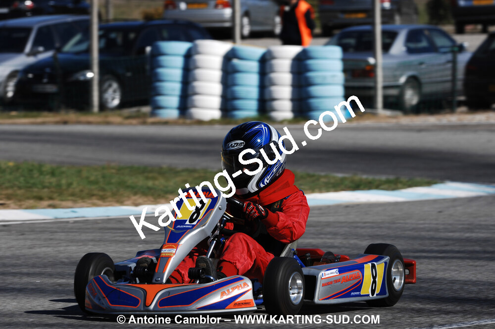 07/03/2010 : 1ère manche du Championnat du Sud 2010 à Lavelanet (photos Antoine Camblor) 2010 — karting