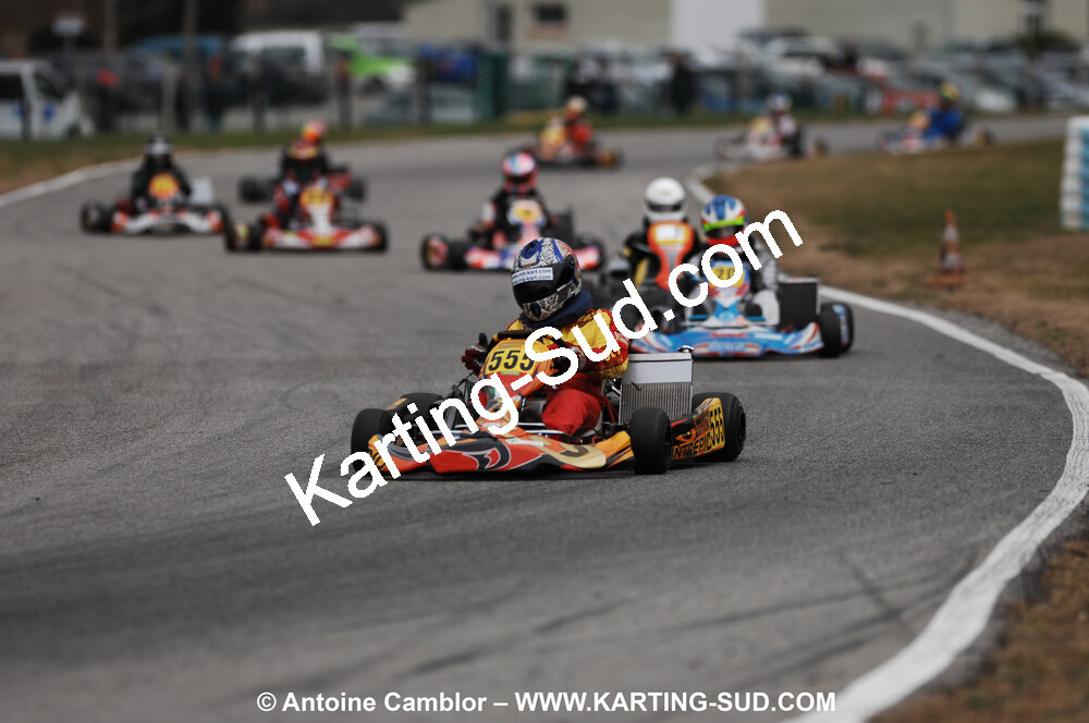 07/03/2010 : 1ère manche du Championnat du Sud 2010 à Lavelanet (photos Antoine Camblor) 2010 — karting