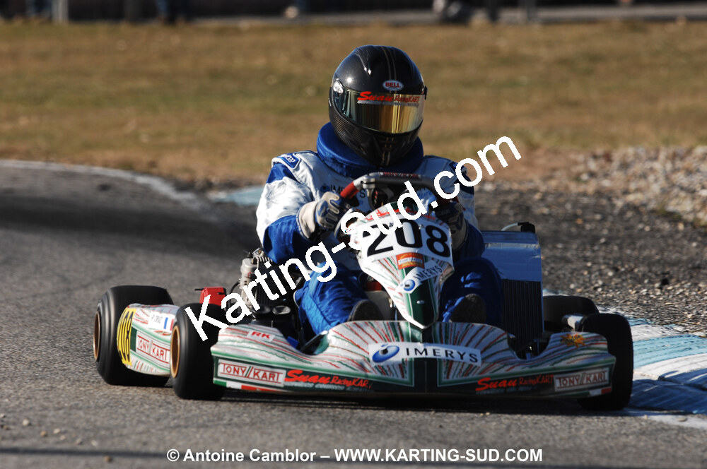 07/03/2010 : 1ère manche du Championnat du Sud 2010 à Lavelanet (photos Antoine Camblor) 2010 — karting