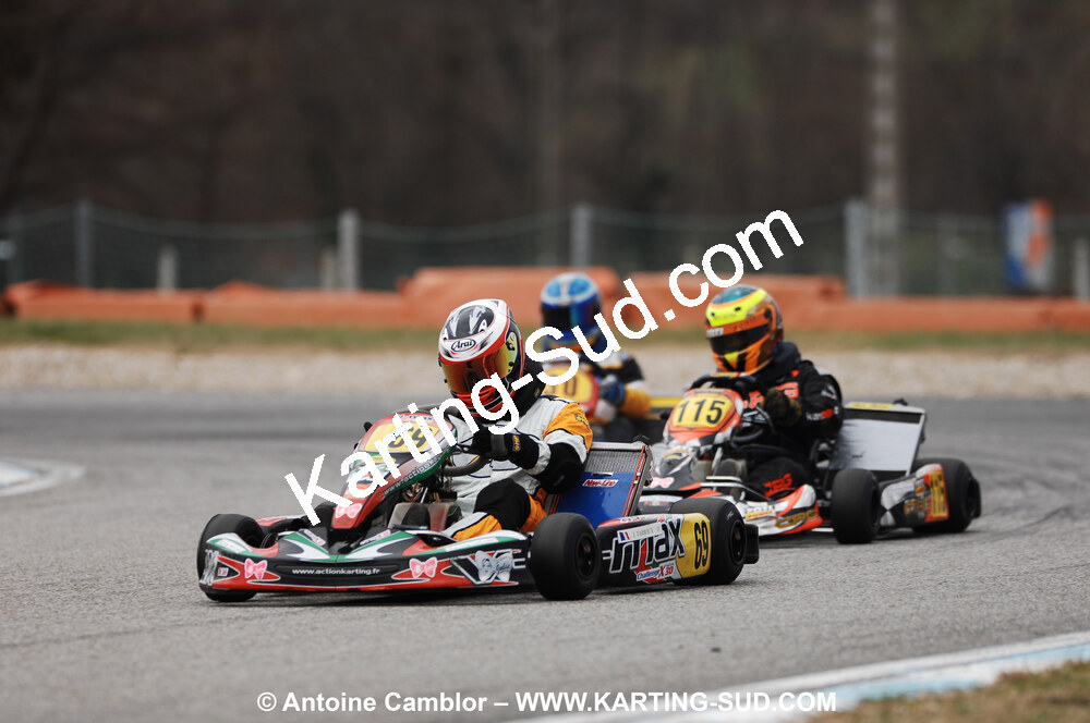 07/03/2010 : 1ère manche du Championnat du Sud 2010 à Lavelanet (photos Antoine Camblor) 2010 — karting