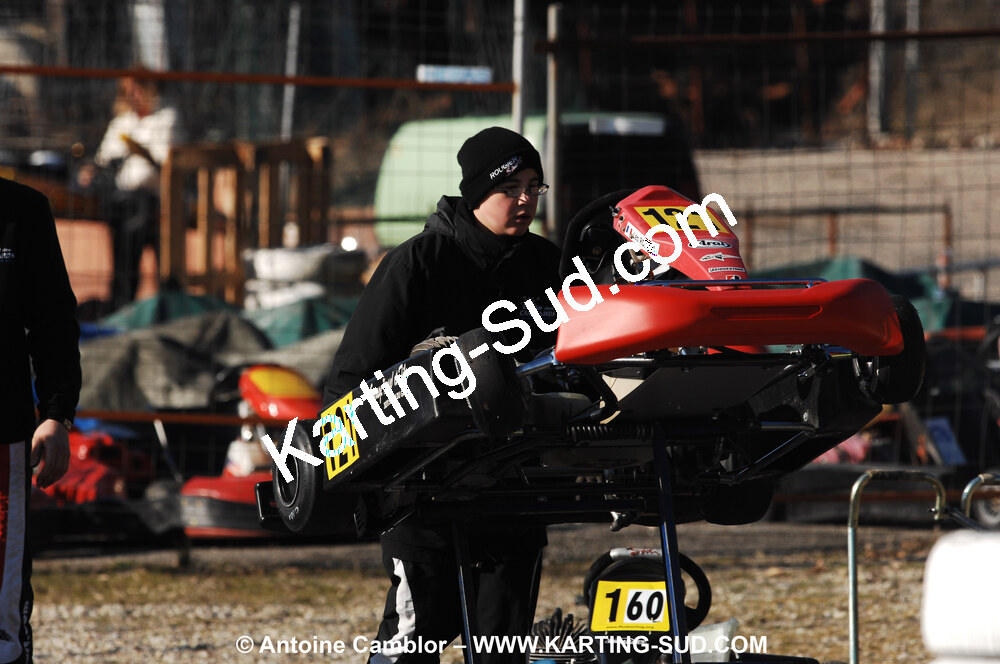07/03/2010 : 1ère manche du Championnat du Sud 2010 à Lavelanet (photos Antoine Camblor) 2010 — karting