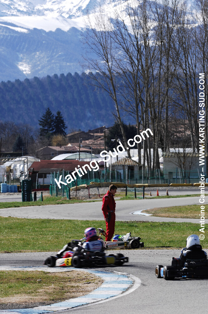 07/03/2010 : 1ère manche du Championnat du Sud 2010 à Lavelanet (photos Antoine Camblor) 2010 — karting
