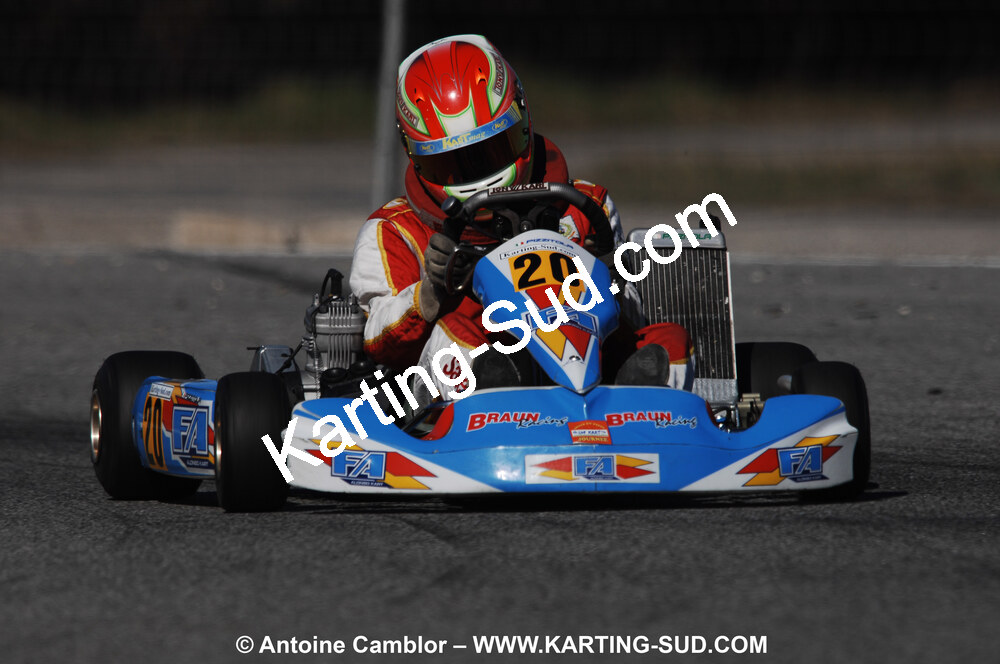 07/03/2010 : 1ère manche du Championnat du Sud 2010 à Lavelanet (photos Antoine Camblor) 2010 — karting