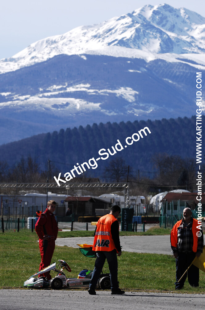 07/03/2010 : 1ère manche du Championnat du Sud 2010 à Lavelanet (photos Antoine Camblor) 2010 — karting