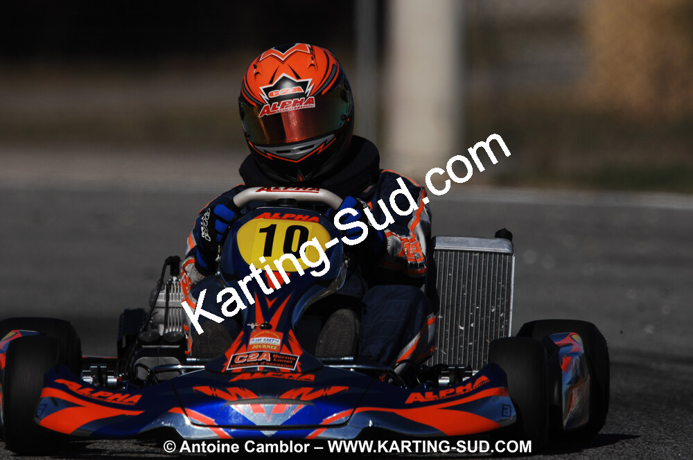 07/03/2010 : 1ère manche du Championnat du Sud 2010 à Lavelanet (photos Antoine Camblor) 2010 — karting