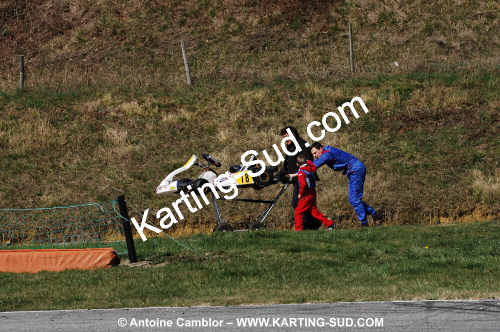 07/03/2010 : 1ère manche du Championnat du Sud 2010 à Lavelanet (photos Antoine Camblor) 2010 — karting
