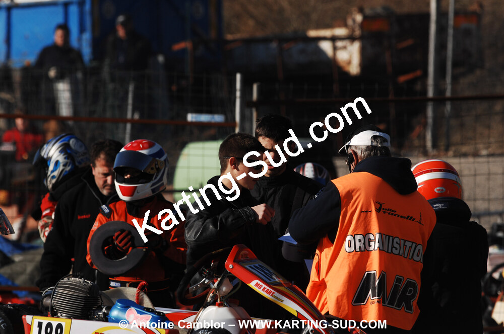 07/03/2010 : 1ère manche du Championnat du Sud 2010 à Lavelanet (photos Antoine Camblor) 2010 — karting