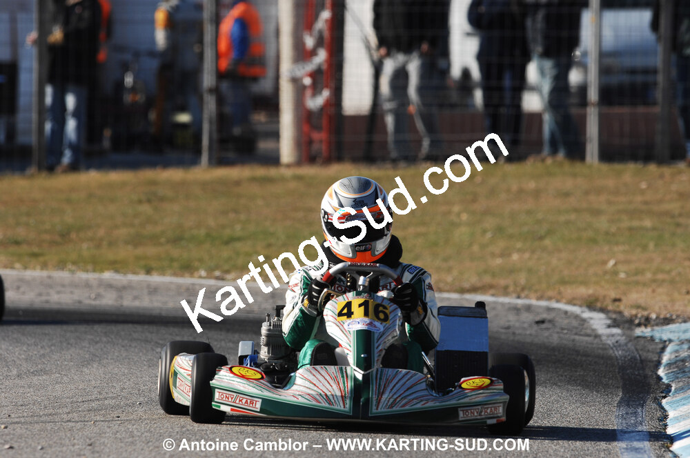 07/03/2010 : 1ère manche du Championnat du Sud 2010 à Lavelanet (photos Antoine Camblor) 2010 — karting