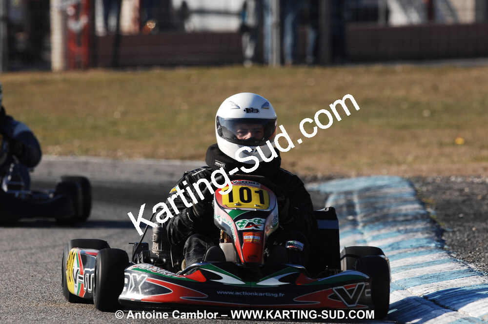 07/03/2010 : 1ère manche du Championnat du Sud 2010 à Lavelanet (photos Antoine Camblor) 2010 — karting