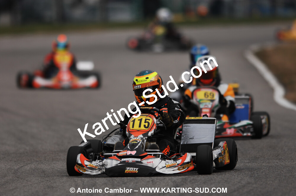 07/03/2010 : 1ère manche du Championnat du Sud 2010 à Lavelanet (photos Antoine Camblor) 2010 — karting