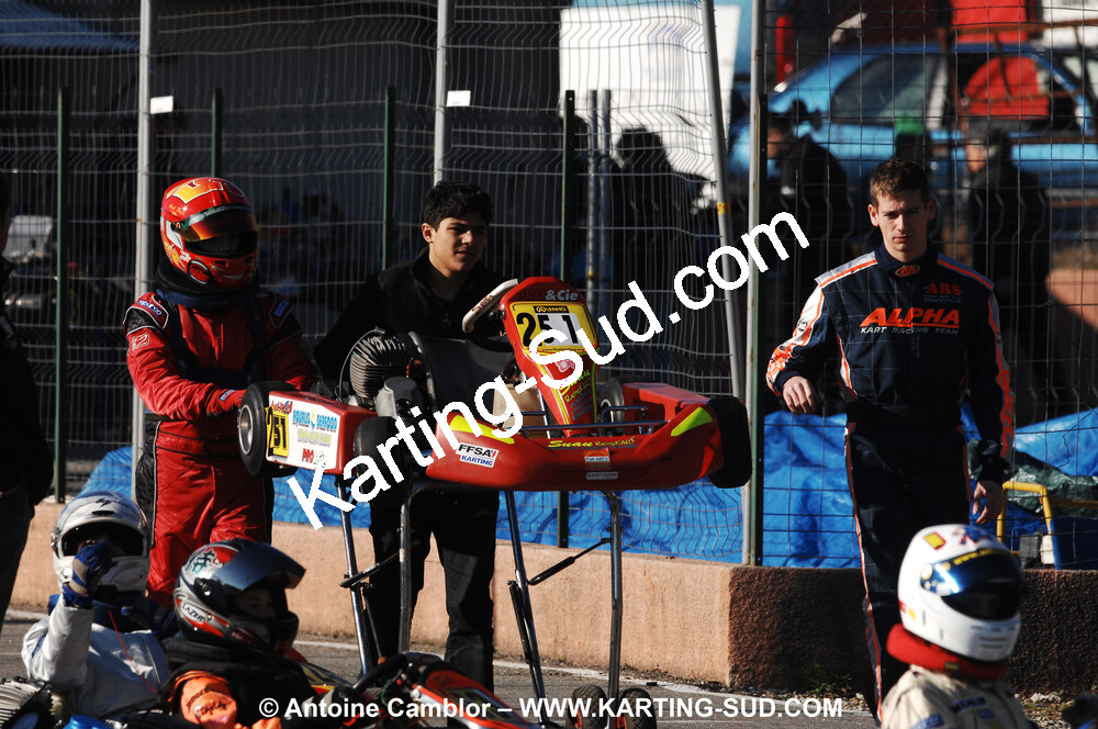 07/03/2010 : 1ère manche du Championnat du Sud 2010 à Lavelanet (photos Antoine Camblor) 2010 — karting
