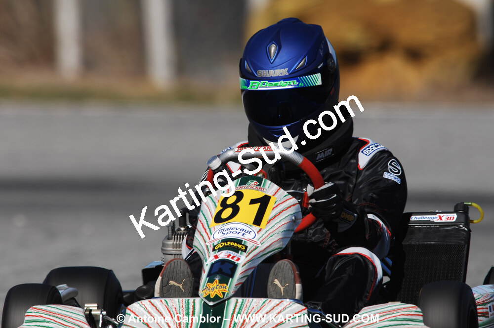 07/03/2010 : 1ère manche du Championnat du Sud 2010 à Lavelanet (photos Antoine Camblor) 2010 — karting