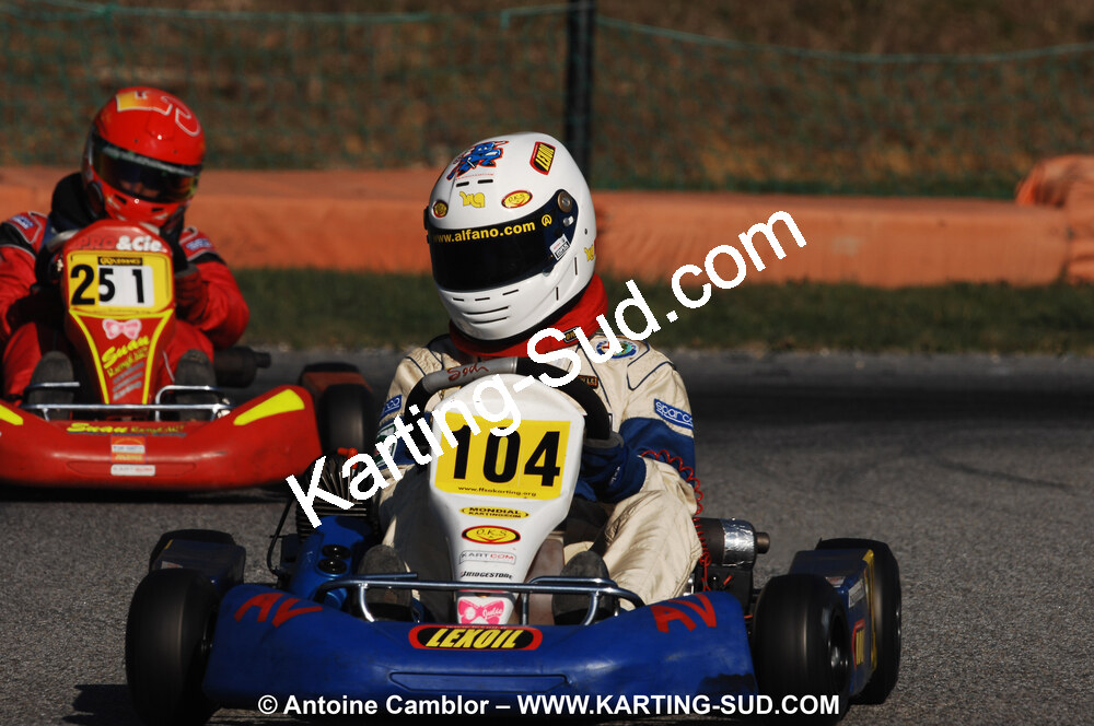 07/03/2010 : 1ère manche du Championnat du Sud 2010 à Lavelanet (photos Antoine Camblor) 2010 — karting
