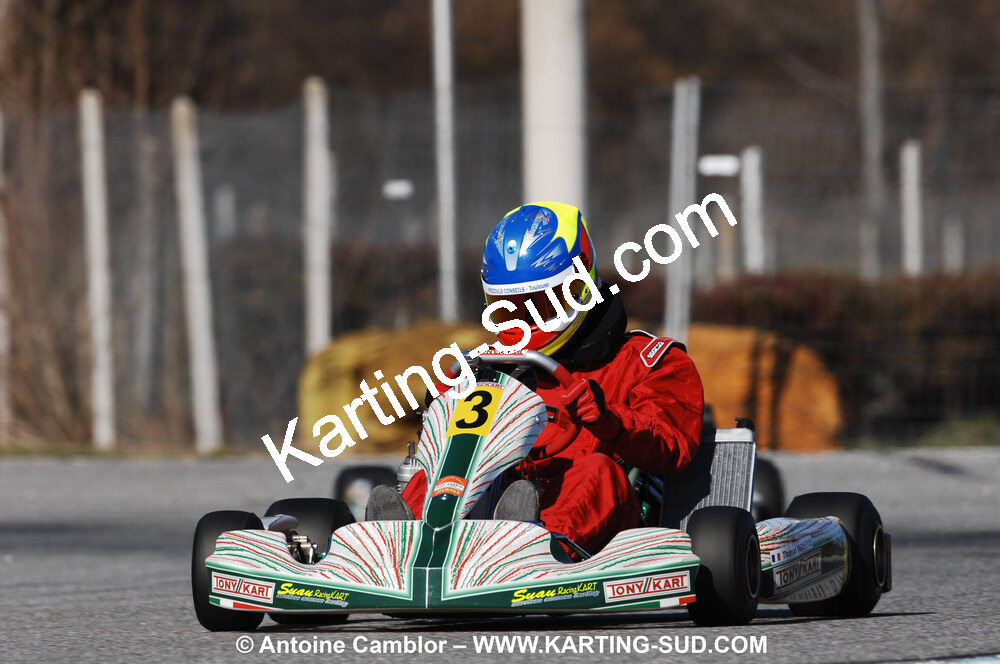 07/03/2010 : 1ère manche du Championnat du Sud 2010 à Lavelanet (photos Antoine Camblor) 2010 — karting